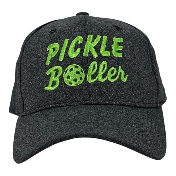 Pickle Baller Hat Funny Sarcastic Pickleball Graphic Novelty Cap - Picture 1 of 5